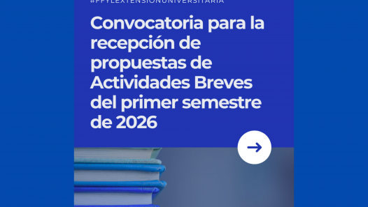 imagen Convocatoria abierta para recibir propuestas de actividades breves para el 2026