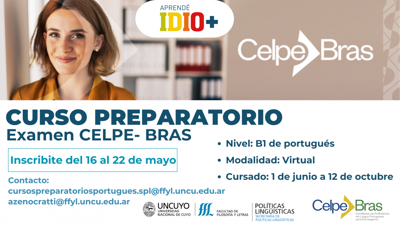 imagen Curso preparatorio para el examen CELPE-BRAS 2024