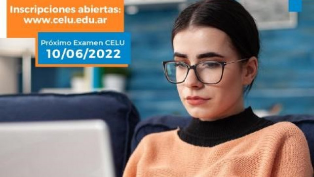 imagen Examen CELU: inscripciones abiertas para rendir examen de español como lengua extranjera - modalidad virtual