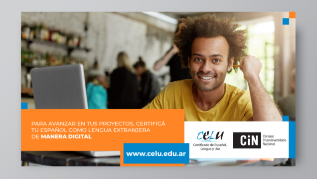 imagen IDIO+: Nueva fecha para rendir el examen CELU: español como lengua extranjera
