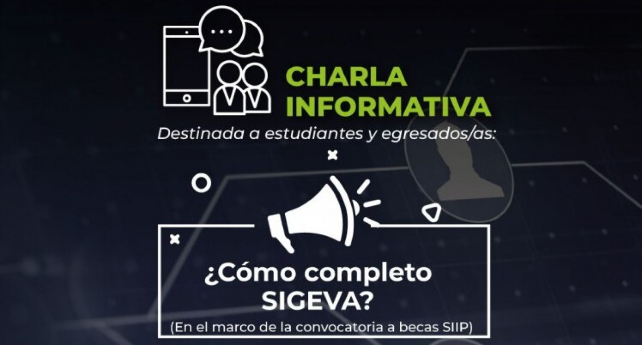 imagen Se invita a una charla informativa para aspirantes a becas SIIP