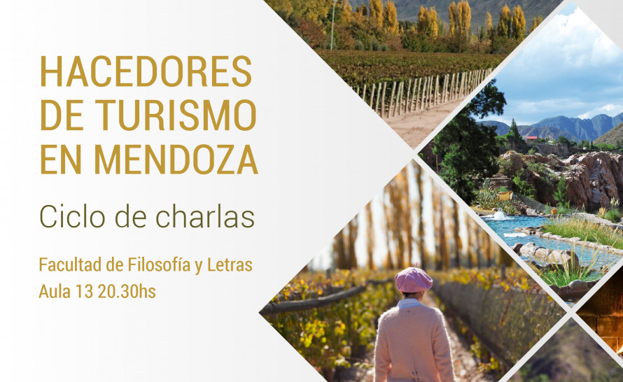 imagen Comienza Ciclo de charlas "Hacedores de turismo en Mendoza"