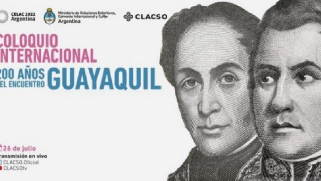 imagen La FFyL participa en la conmemoración del abrazo de Guayaquil