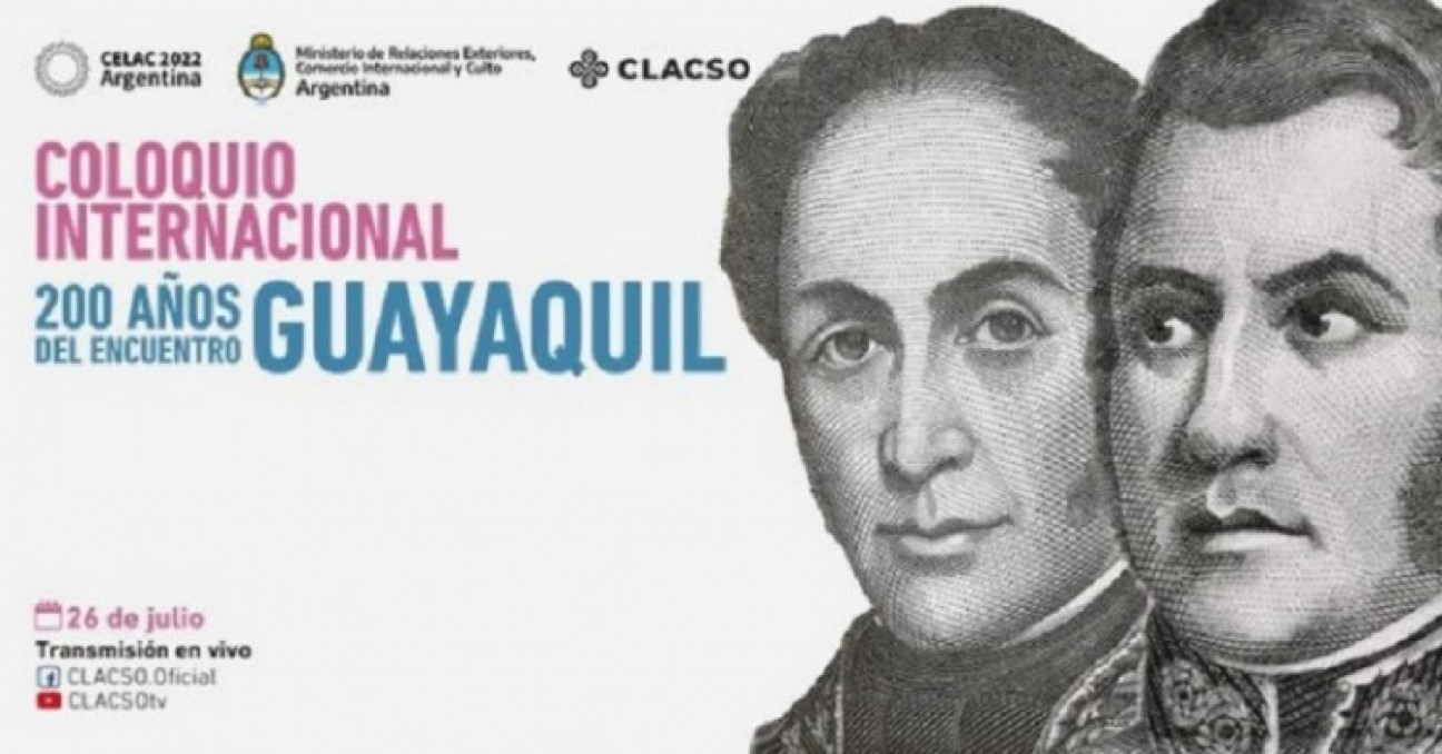 imagen La FFyL participa en la conmemoración del abrazo de Guayaquil