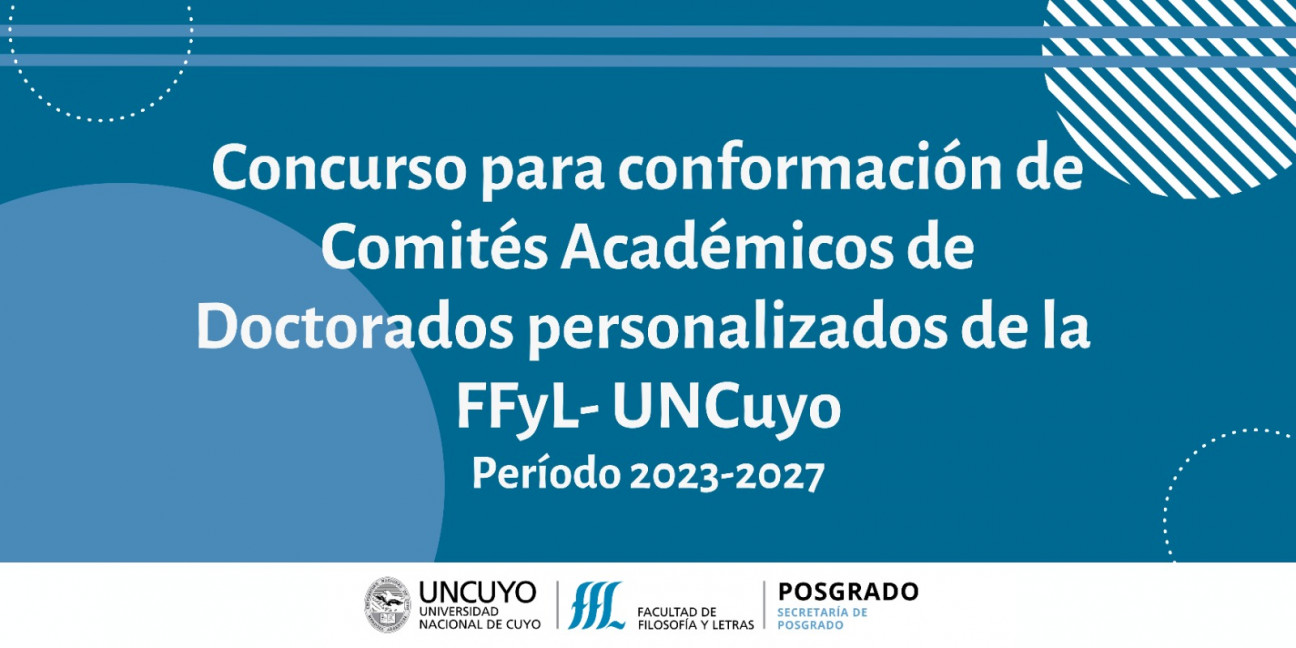 imagen Concurso para la conformación de Comités Académicos de Doctorados personalizados 