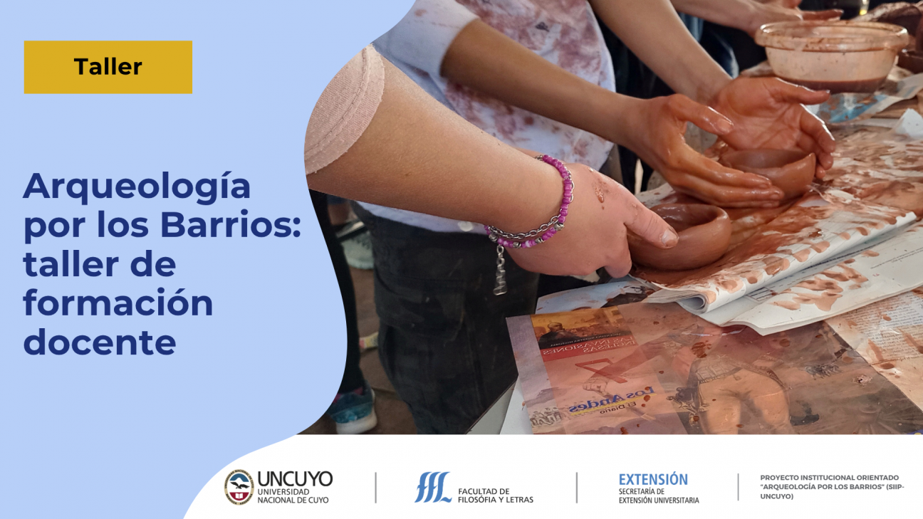 imagen Arqueología por los Barrios: taller de formación docente