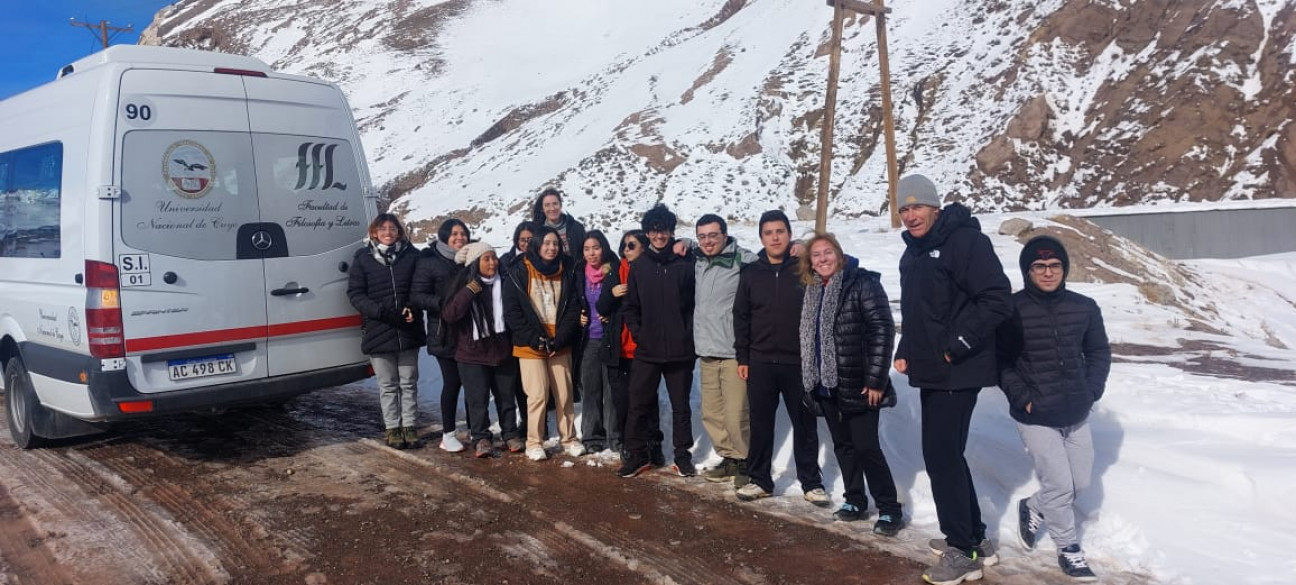 imagen Salida a terreno de alumnos de Geomorfología 