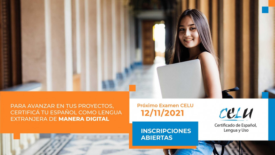 imagen  Examen CELU: inscriben para rendir examen de español como lengua extranjera - modalidad virtual