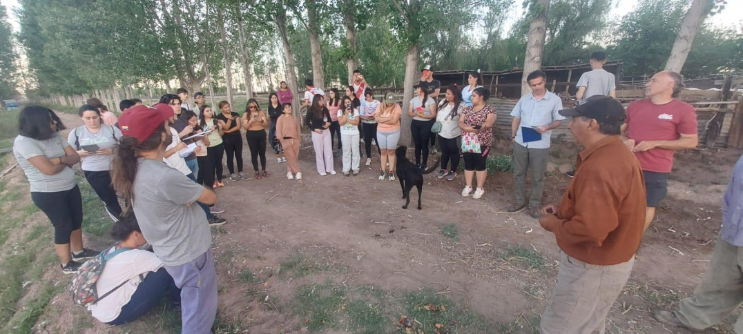 imagen Estudiantes de Geografía recorrieron el oasis del río Mendoza