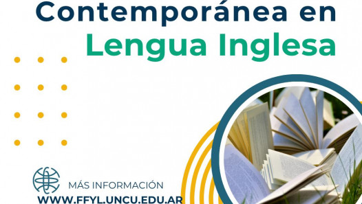 imagen Inscripciones abiertas para la Maestría en Literatura Contemporánea en Lengua Inglesa