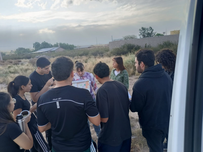 imagen Estudiantes de Geografía recorrieron las áreas periurbanas del departamento de Luján de Cuyo