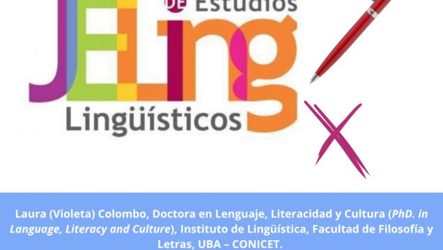 imagen Curso "Dejar la lapicera roja: retroalimentación significativa de escritos académicos"