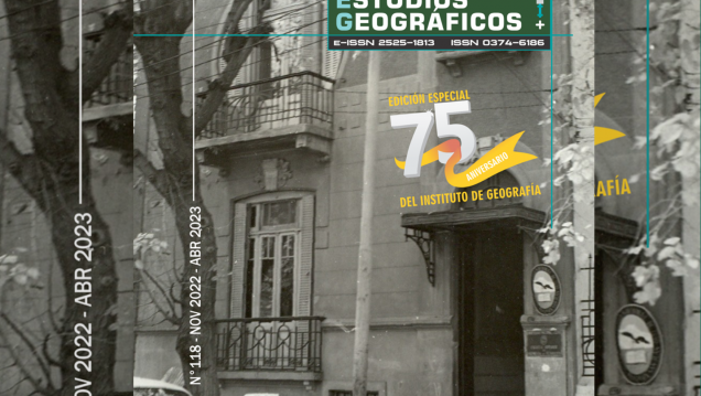 imagen Nuevo número del Boletín de Estudios Geográficos y Convocatoria a Dossier