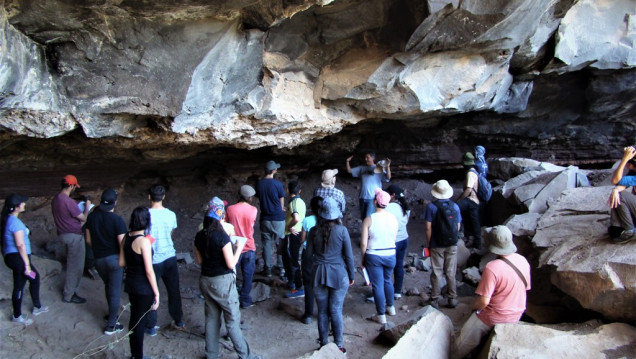 imagen Estudiantes de Arqueología realizaron viaje de estudio y salida de campo en San Rafael