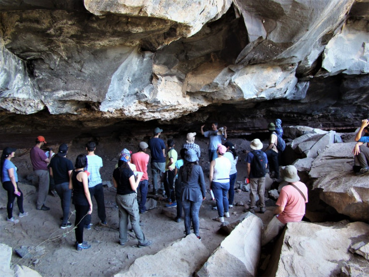 imagen Estudiantes de Arqueología realizaron viaje de estudio y salida de campo en San Rafael