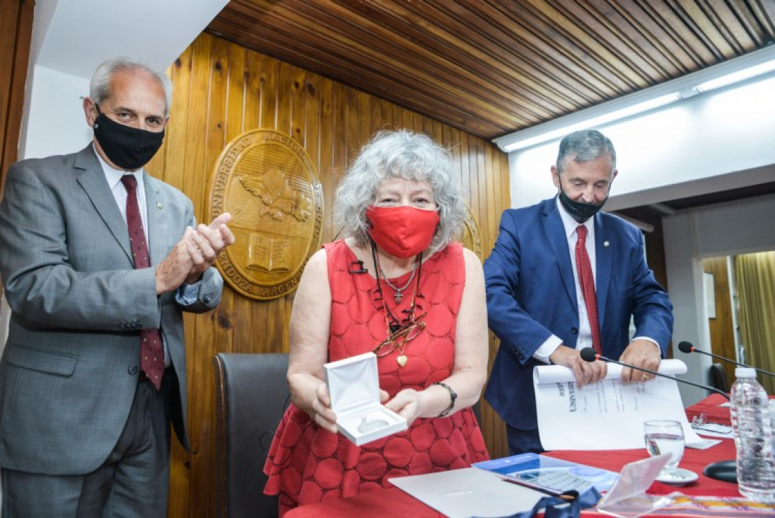 imagen Rita Segato ya es Doctora Honoris Causa de la UNCUYO