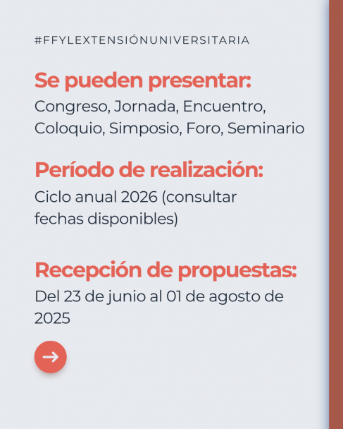 imagen Convocatoria para propuestas de Reuniones Científicas 2026