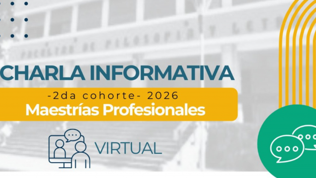 imagen Charla informativa sobre las Maestrías Profesionales 2026