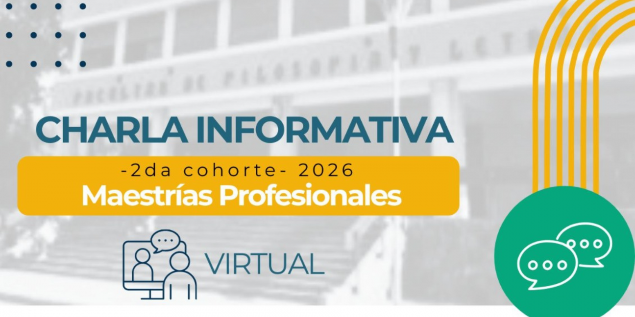 imagen Charla informativa sobre las Maestrías Profesionales 2026