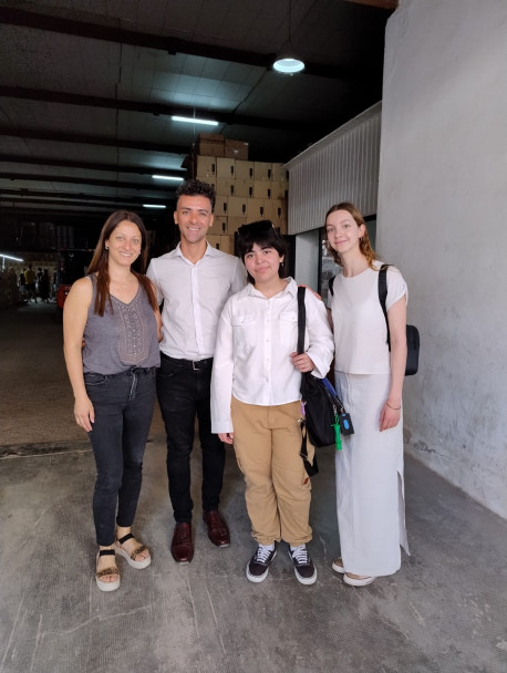 imagen Estudiantes de la Tecnicatura en Francés visitaron una bodega 