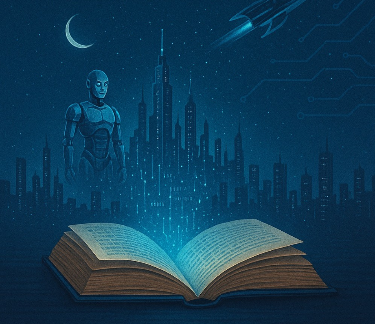 imagen Literatura y Ciencia Ficción en tiempos de Inteligencia Artificial