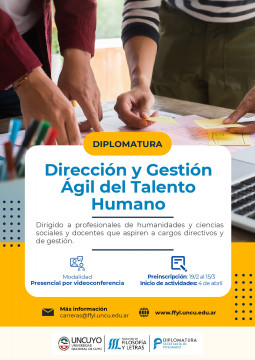 imagen Diplomatura de Posgrado: Dirección y Gestión Ágil del Talento Humano