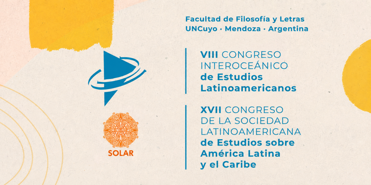imagen Se prorrogaron fechas de presentación de trabajos para el VIII Congreso Interoceánico de Estudios  Latinoamericanos
