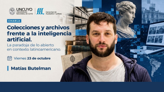 imagen Matías Butelman brindará una charla en la FFyL sobre colecciones, archivos e inteligencia artificial