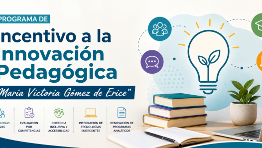 imagen Convocan a presentar proyectos para el Programa de Incentivo a la Innovación Pedagógica "María Victoria Gómez de Erice"