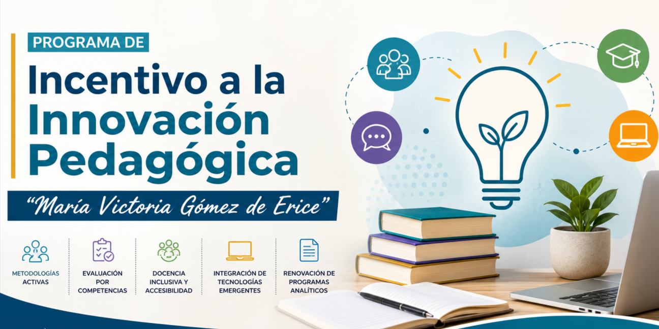 imagen Convocan a presentar proyectos para el Programa de Incentivo a la Innovación Pedagógica "María Victoria Gómez de Erice"