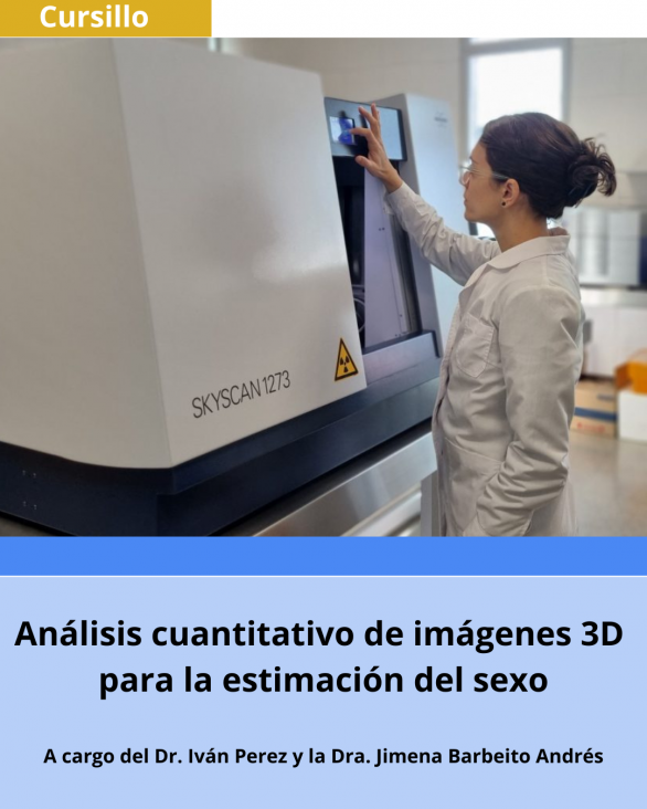 imagen Dictarán un cursillo sobre análisis de imágenes 3D 
