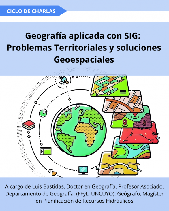 imagen Geografía aplicada con SIG: Problemas Territoriales y Soluciones Geoespaciales