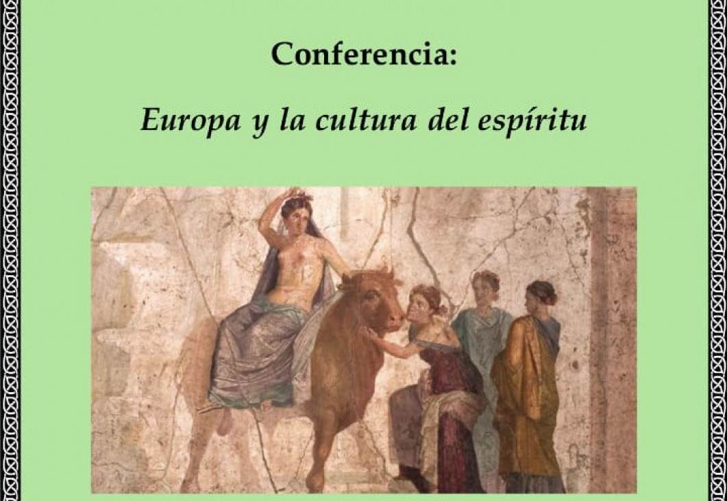 imagen Conferencia "Europa y la cultura del espíritu"