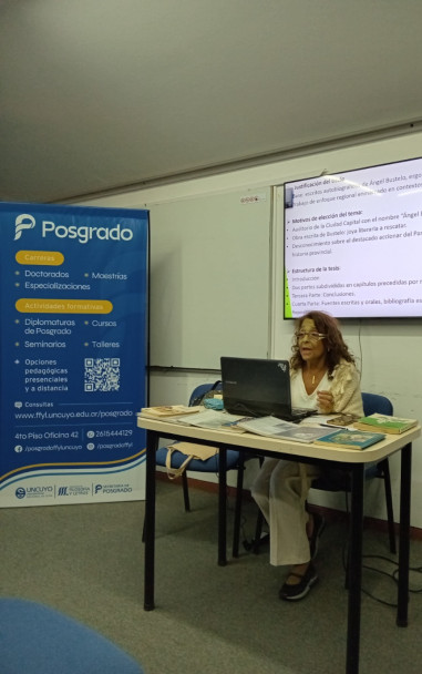 imagen Defensa de tesis de la Prof. Claudia Gabriela CURI 