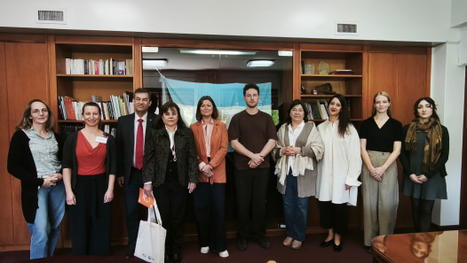 imagen Encuentro institucional entre la FFyL, el Instituto Goethe y el DAAD para fortalecer la cooperación académica