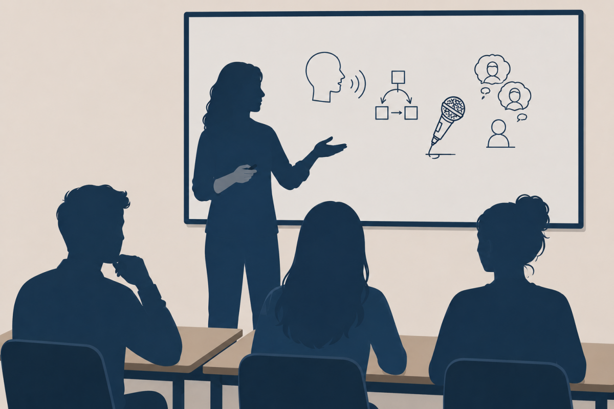 imagen Charla "How to Succeed in Oral Exams: Effective Oral Presentations" / "Cómo tener éxito en los exámenes orales: presentaciones orales efectivas"