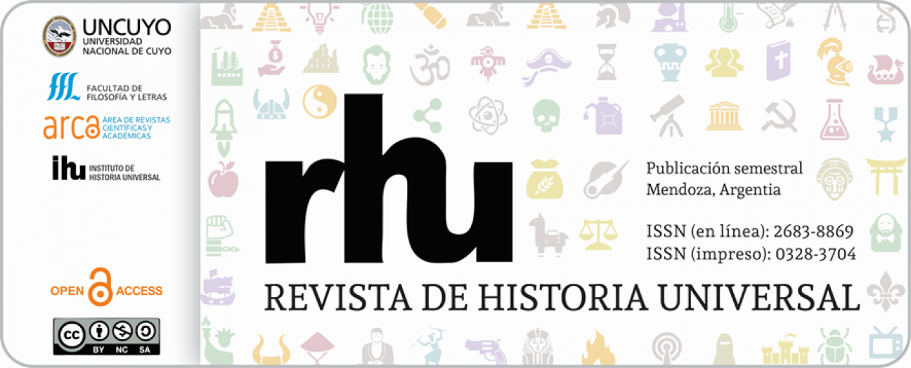 imagen La Revista de Historia Universal fue registrada en BASE