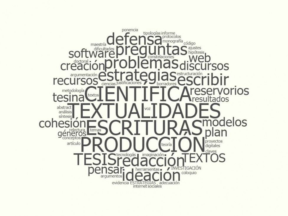 imagen Curso de posgrado "Escrituras y Textualidades"