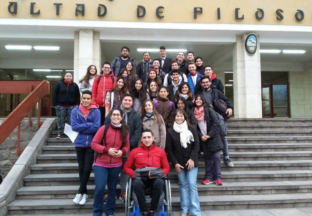 imagen Salida a terreno de estudiantes de primer año de Geografía