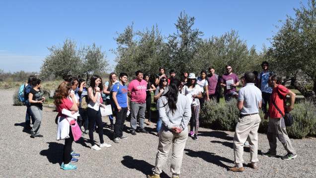 imagen Estudiantes de Turismo visitaron la Bodega Atamisque