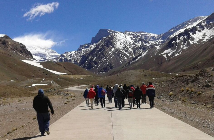 imagen Estudiantes de Turismo visitaron el Parque Provincial Aconcagua