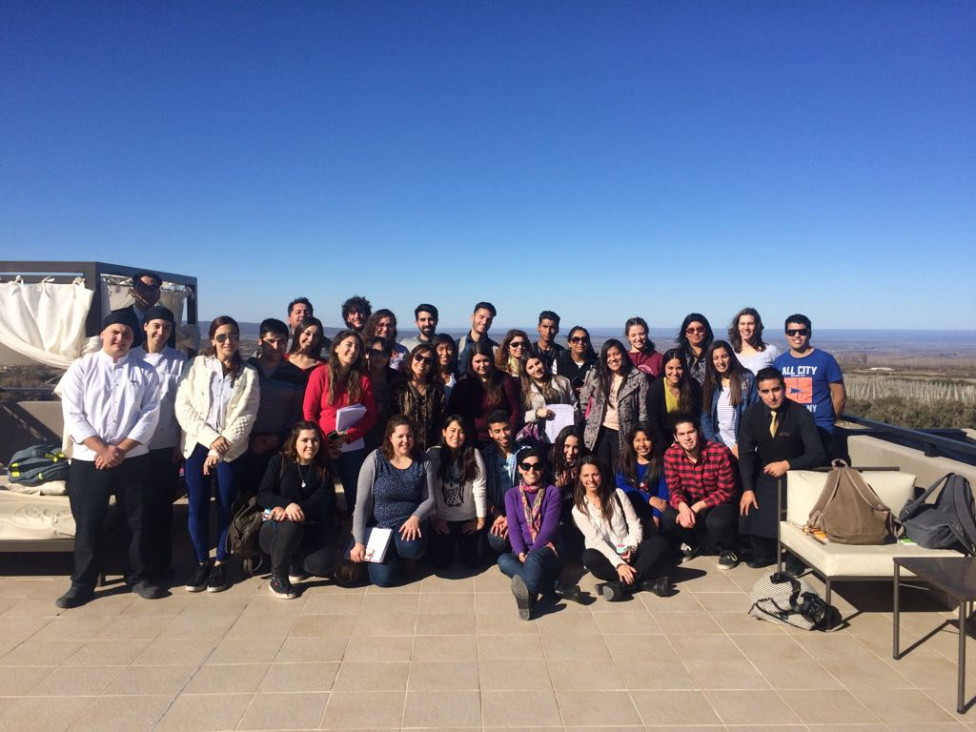 imagen Estudiantes de Turismo visitaron el hotel Auberge  Du Vin