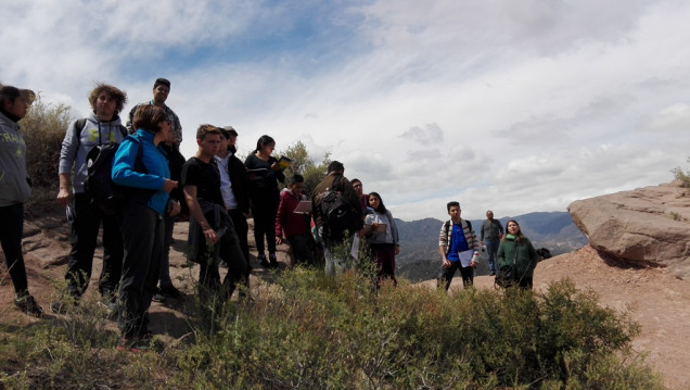 imagen Estudiantes de Geografía visitaron Alta montaña y Potrerillos