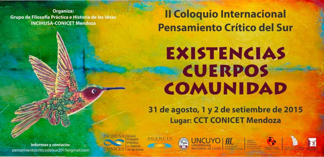 imagen Panel "Pensar y habitar las existencias"