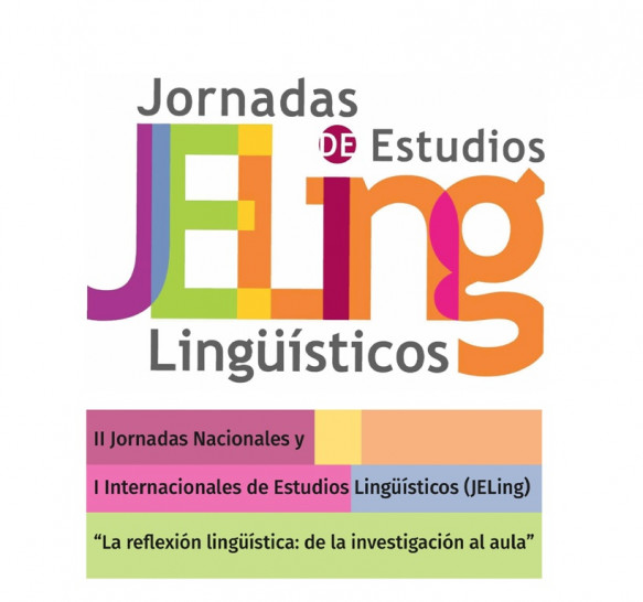 imagen  II Jornadas Nacionales y I Internacionales de Estudios Lingüísticos (JELing) "La reflexión lingüística: de la investigación al aula"