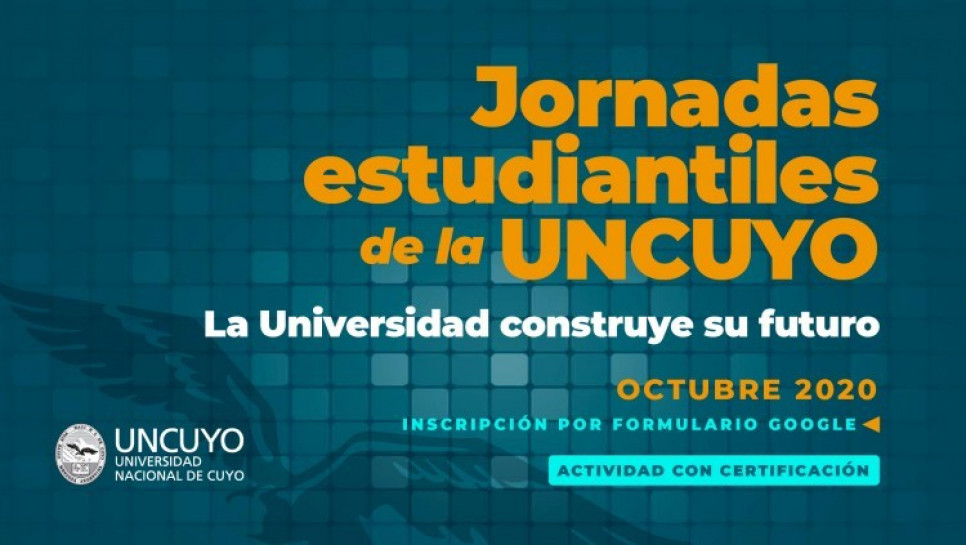 imagen Convocan a participar de las Jornadas Estudiantiles de la UNCUYO
