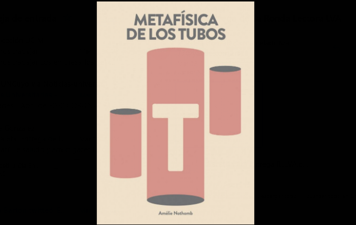 imagen Última entrega virtual de la lectura de "Metafísica de los tubos" en el marco de La Ronda Lectora