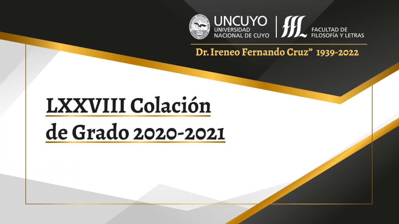 imagen Colación de Grado de la Facultad 2020-2021