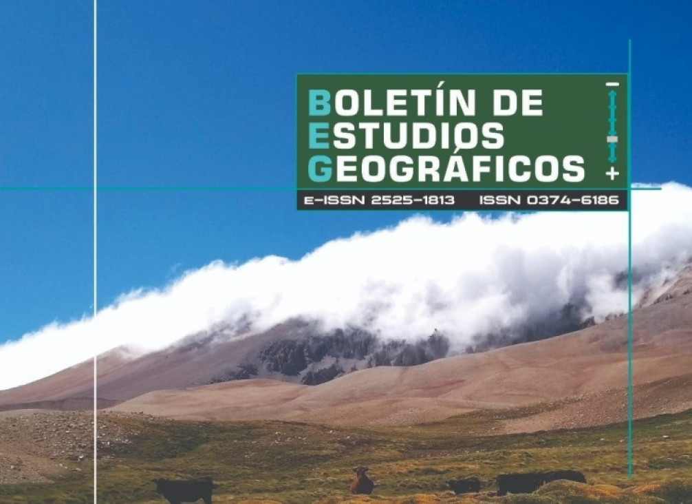 imagen Convocatoria Abierta para el Boletín de Estudios Geográficos