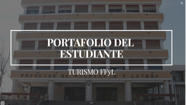 imagen Presentación del Blog "El portafolio del Estudiante de Turismo"